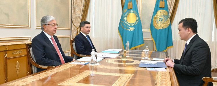 Мемлекет басшысы Астана қаласының әкімін қабылдады