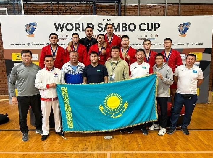 Самбодан өткен әлем кубогінде Қазақстан құрамасы 13 медаль алды