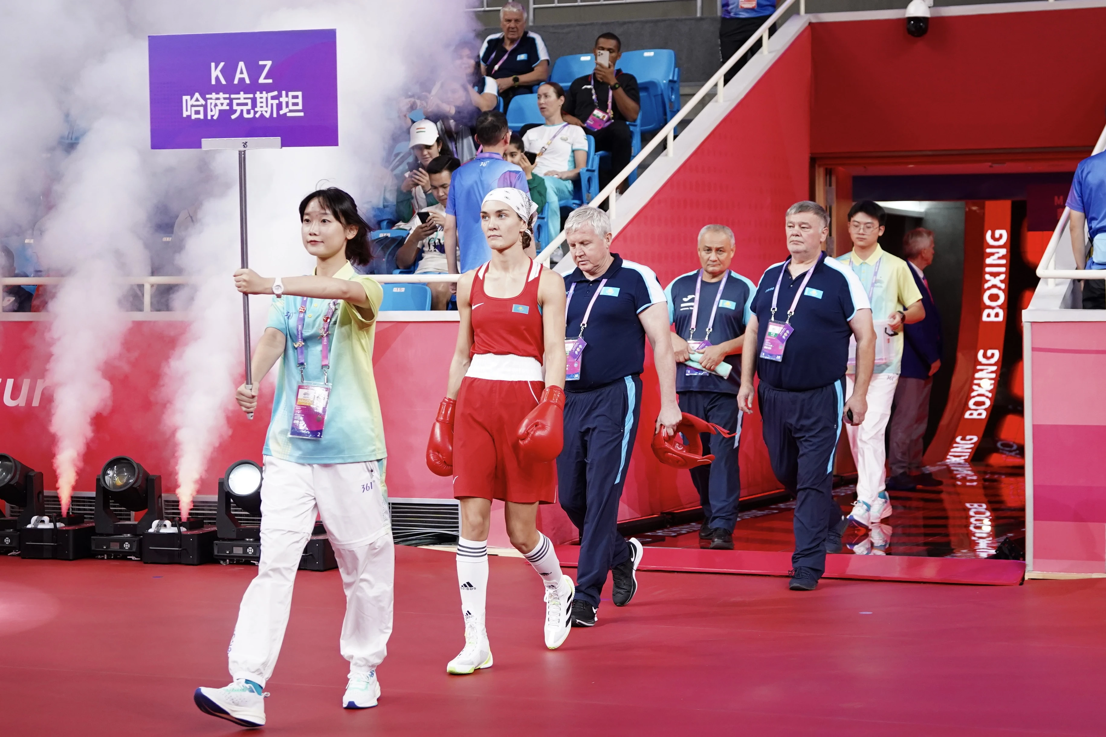 Азия ойындары: Боксшы Карина Ибрагимова финалға жетті