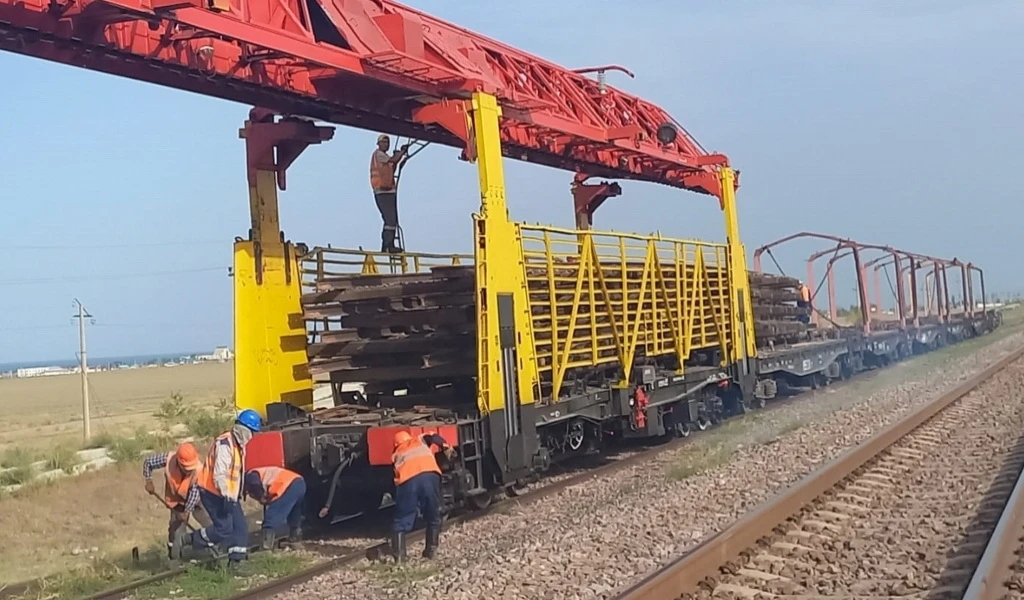 Достық – Мойынты: Теміржол құрылысы қарқынды