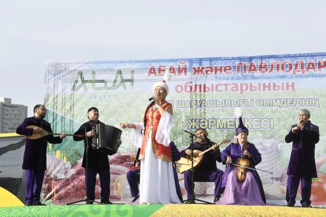 Өңірден жеткен жәрмеңке