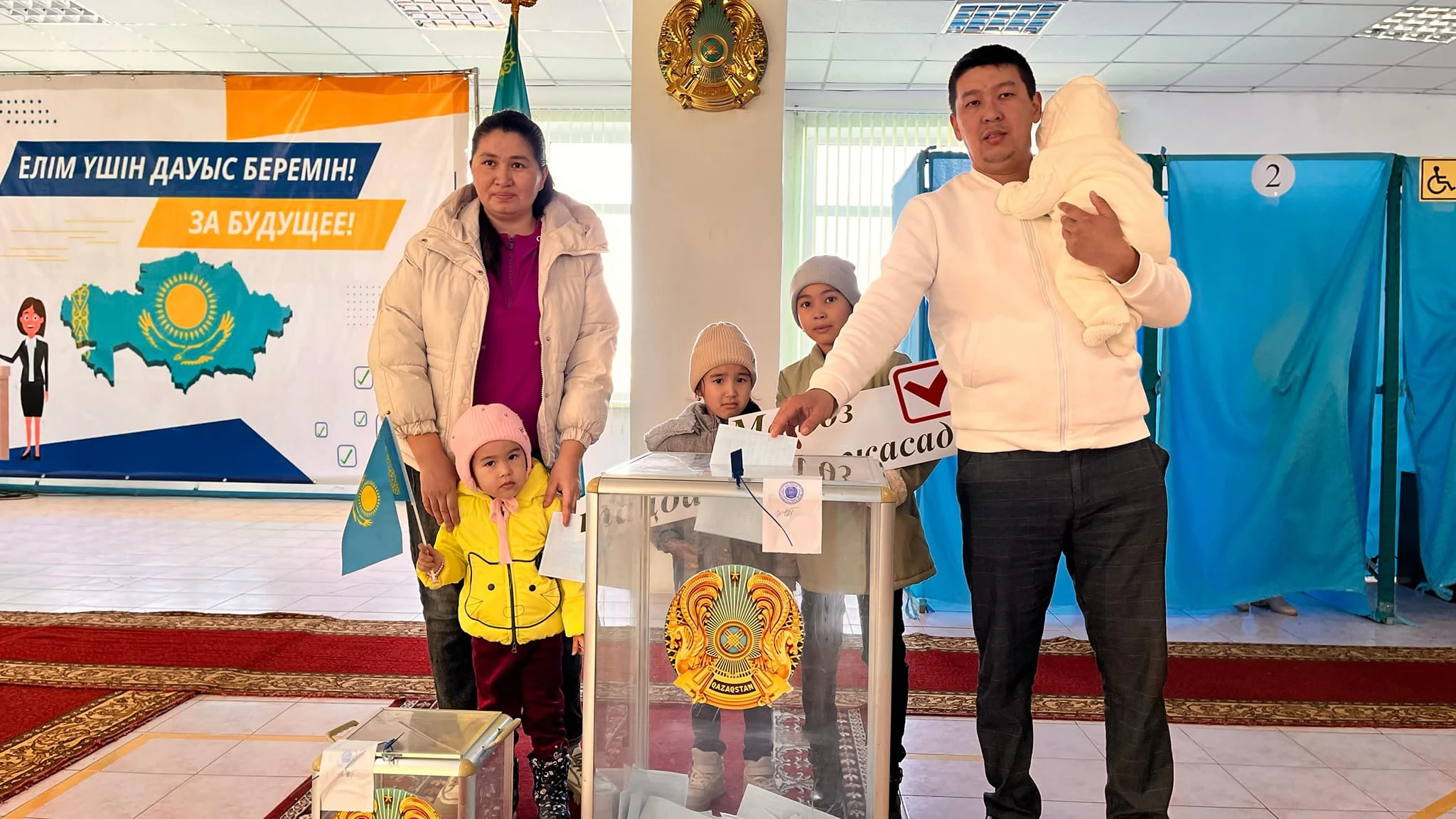 Батыс Қазақстан: Үш ауданда сайлау өтті