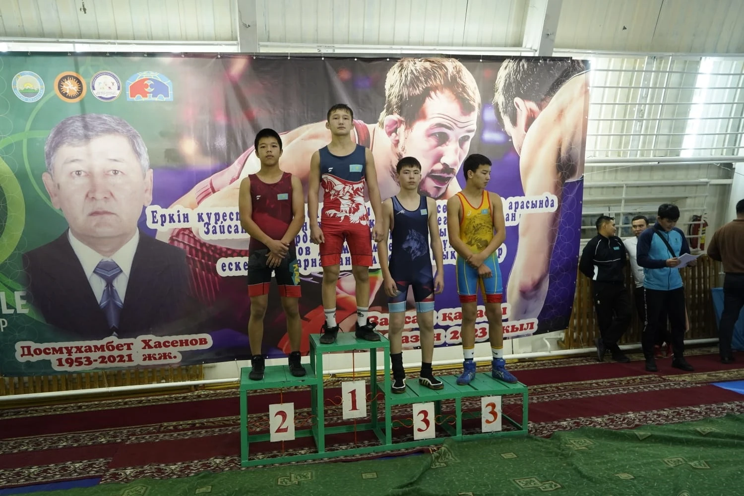 Бала балуандар белдесті