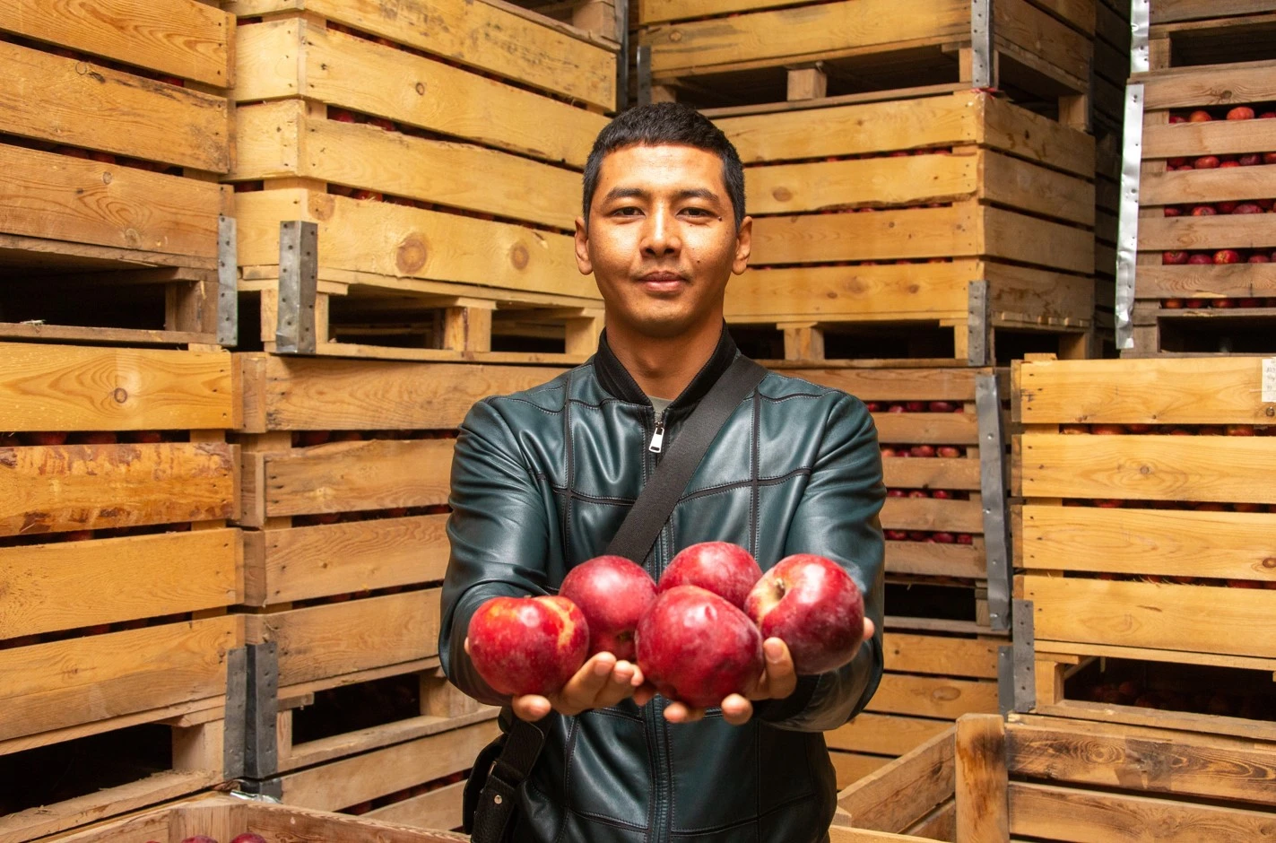 Жаркенттегі жеміс-жидек қоймасы