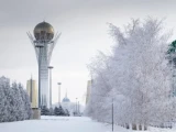 Қыстың алғашқы күні Астанаға қар түсті
