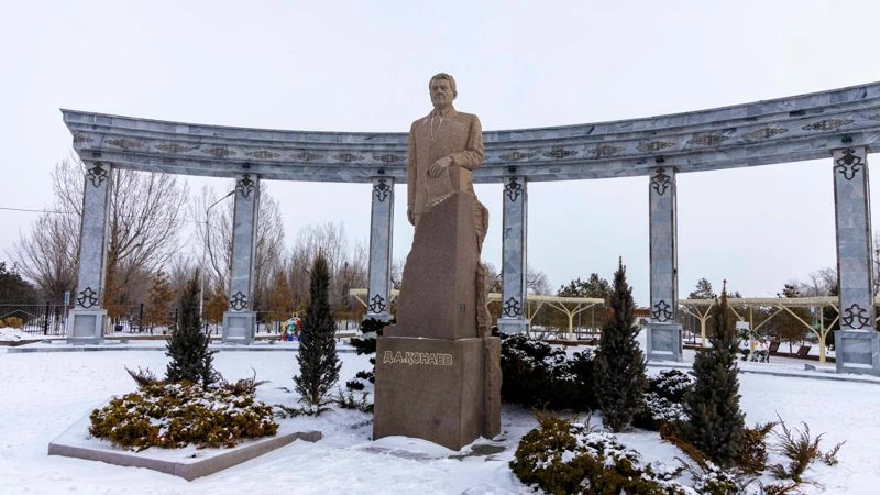 Қонаев қаласы көркейіп келеді