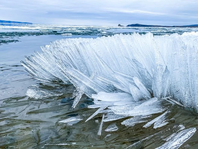 Шам мұзы: Әрі көрікті, әрі қауіпті