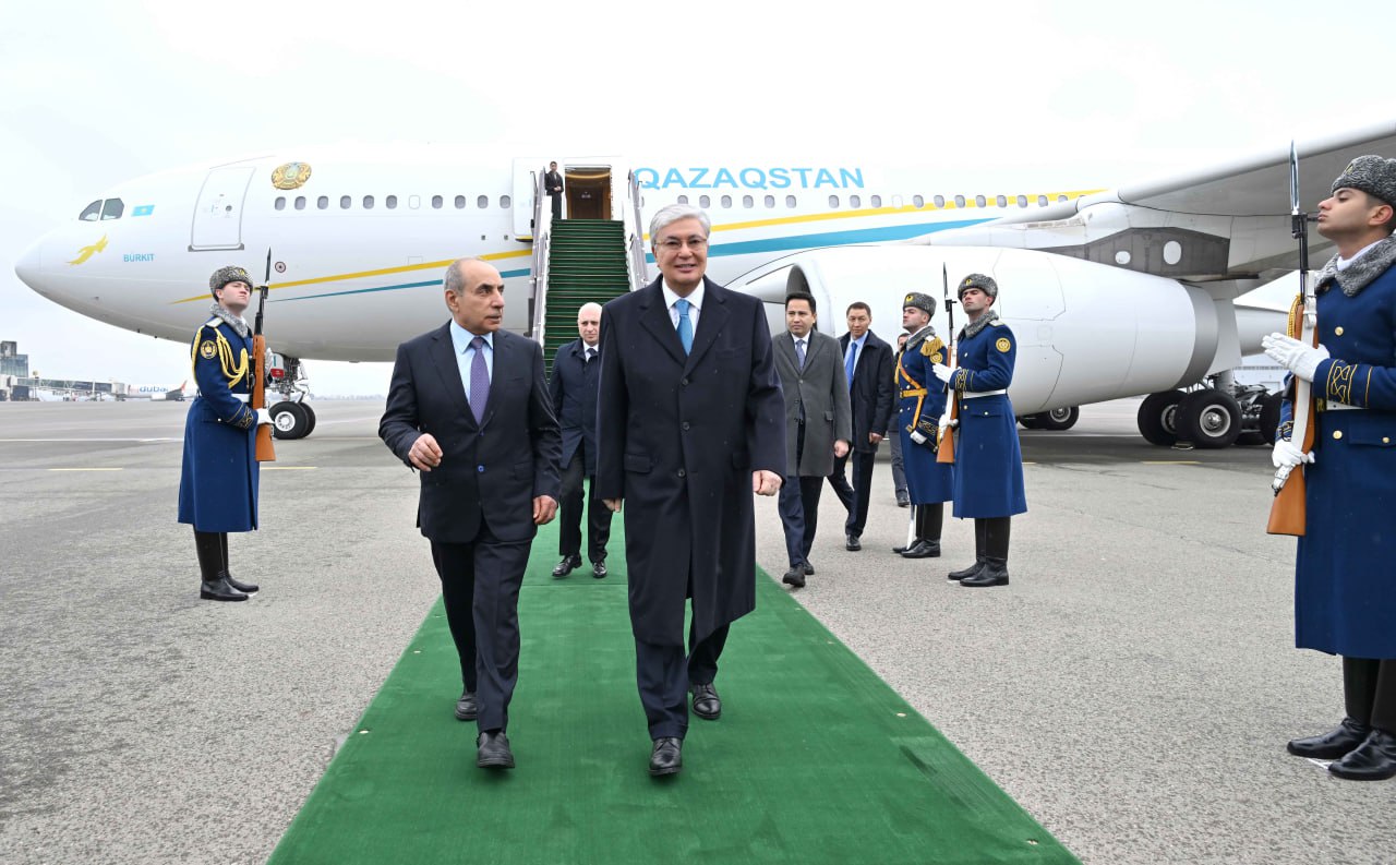 Президент Әзербайжанға мемлекеттік сапармен барды