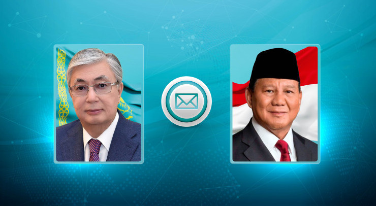 Мемлекет басшысы Индонезияның жаңадан сайланған Президентіне құттықтау жеделхатын жолдады