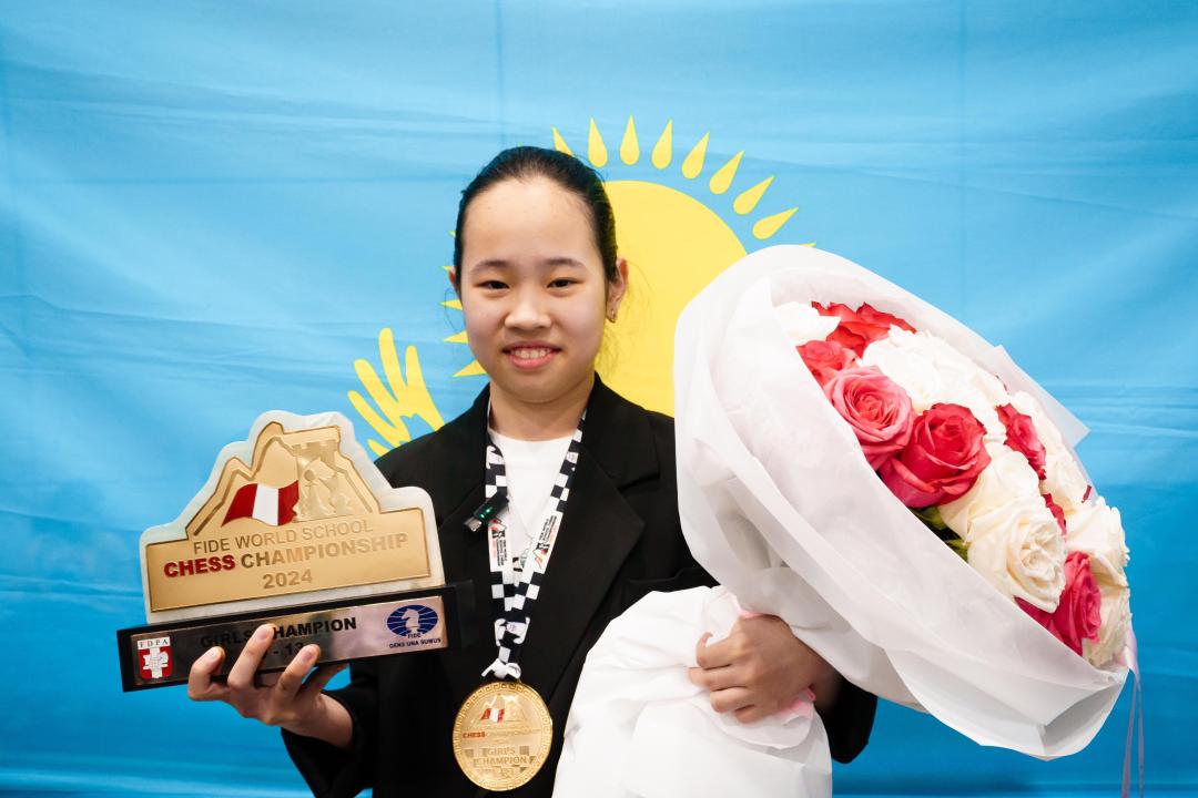 Классикалық шахмат: Астаналық оқушы әлем чемпионы атанды