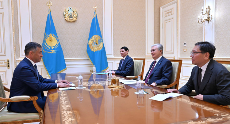 Президент Orbis Kazakhstan компаниялар тобының негізін қалаушы Фаррух Махмудовты қабылдады