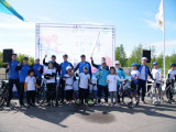 Астанада алғаш рет ерекше балаларға арналған велошеру өтті