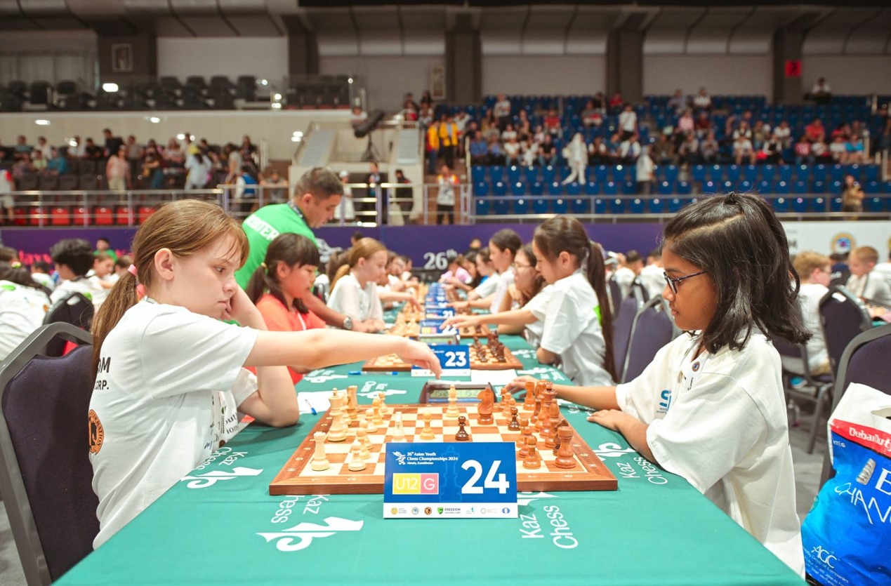 Азия чемпионатында 650-ге жуық жас шахматшы бақ сынайды