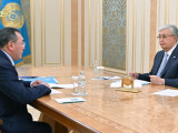 Президент Алматы облысының әкімі Марат Сұлтанғазиевті қабылдады