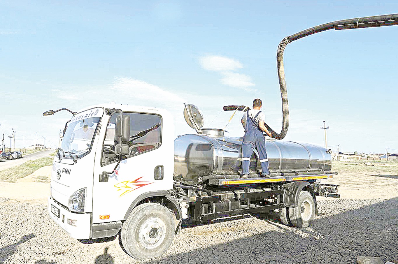 Су тұшыту қондырғысы іске қосылды