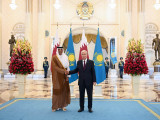 Президент Қатар Мемлекетінің Әмірімен кездесті