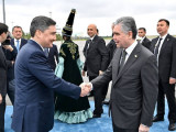 ШЫҰ саммиті: Астанаға Гурбангулы Бердімұхамедов келді 