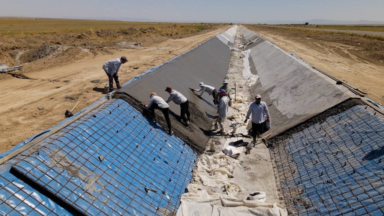 Түркістан облысында жаңа су қоймасы салынып жатыр