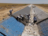 Түркістан облысында жаңа су қоймасы салынып жатыр