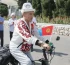 Дүниежүзілік көшпелілер ойыны: Зейнеткер Қырғызстаннан Астанаға велосипедпен жолға шықты