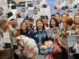 Satbayev University Олимпиада жүлдегері Александра Лені құрметпен қарсы алды