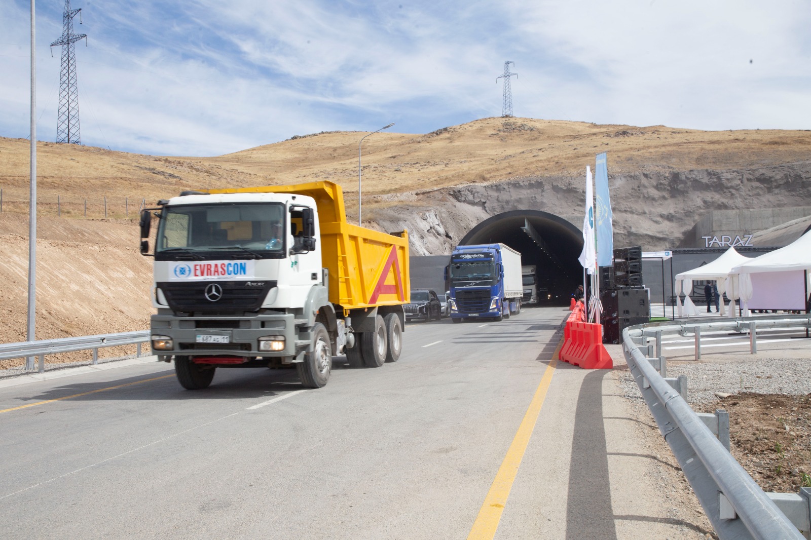 Ең ұзын туннель пайдалануға берілді