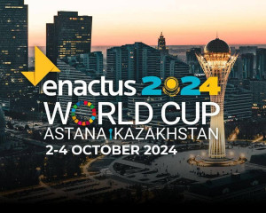 ENACTUS World Cup: Әлемдік кубок алғаш рет Қазақстанда өтеді