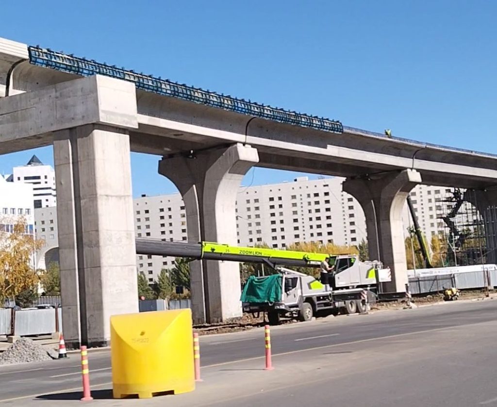 Астанада LRT құрылысына байланысты Мәңгілік ел даңғылы уақытша жабылады