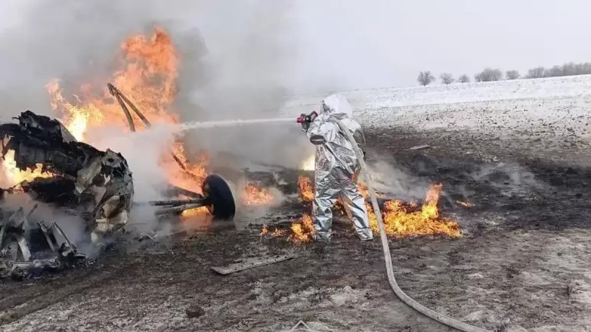 Ақтөбе облысында әскери тікұшақ құлап, бір адам қаза тапты