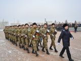 «Айбын» полкі сарбаздармен толықты