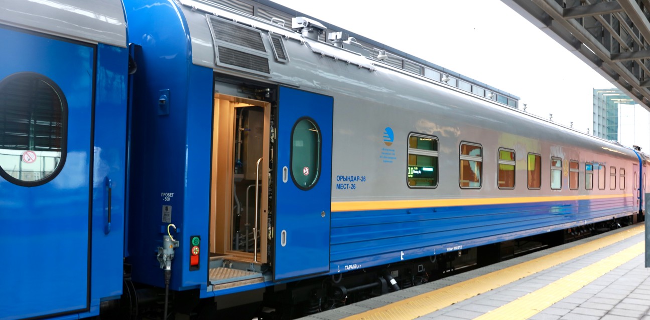 Жайлы вагондар жолға шықты