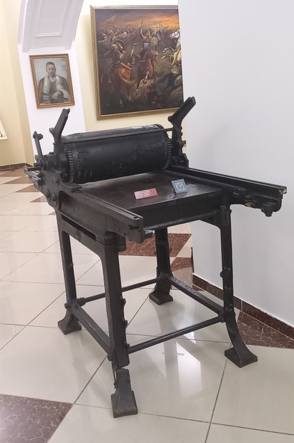 Алғашқы баспа станогі