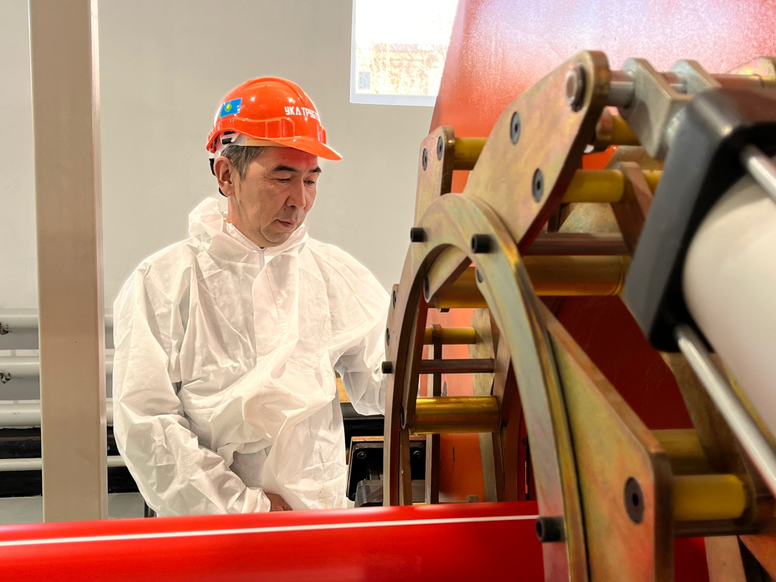 Полиэтилен құбыр цехы іске қосылды