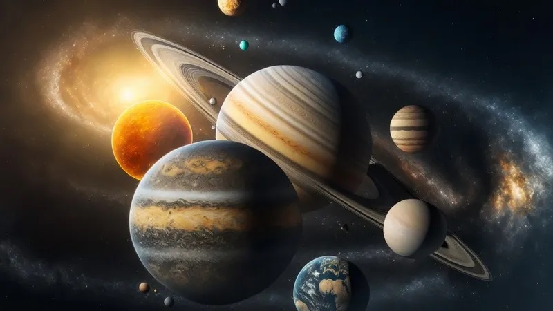 Ғалам ғажаптары: Планеталар шеруі