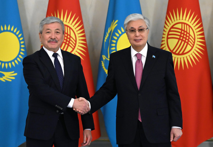 Президент Қырғызстан Министрлер кабинетінің төрағасын қабылдады
