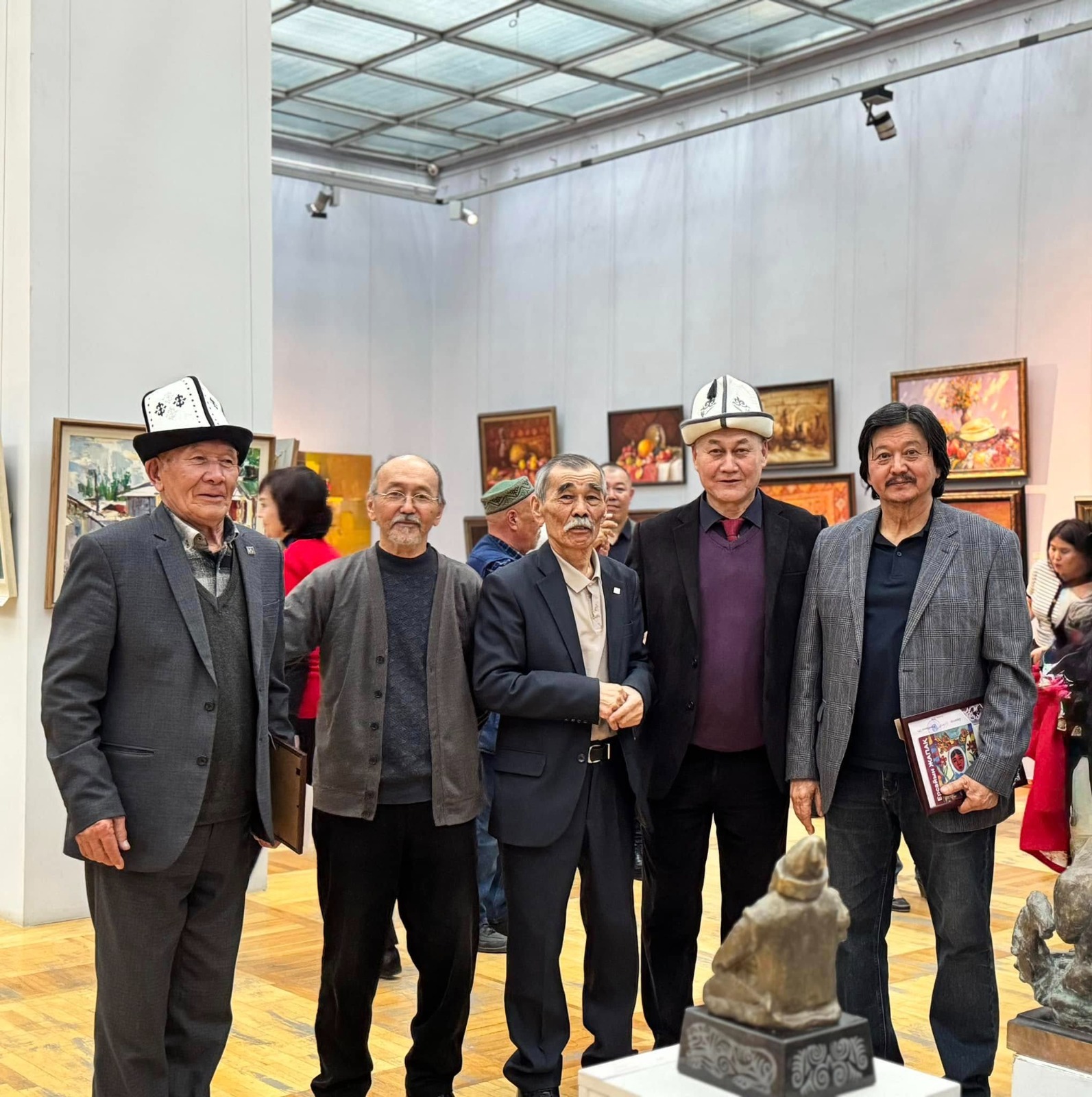 Қырғыз өнерін айшықтаған көрме