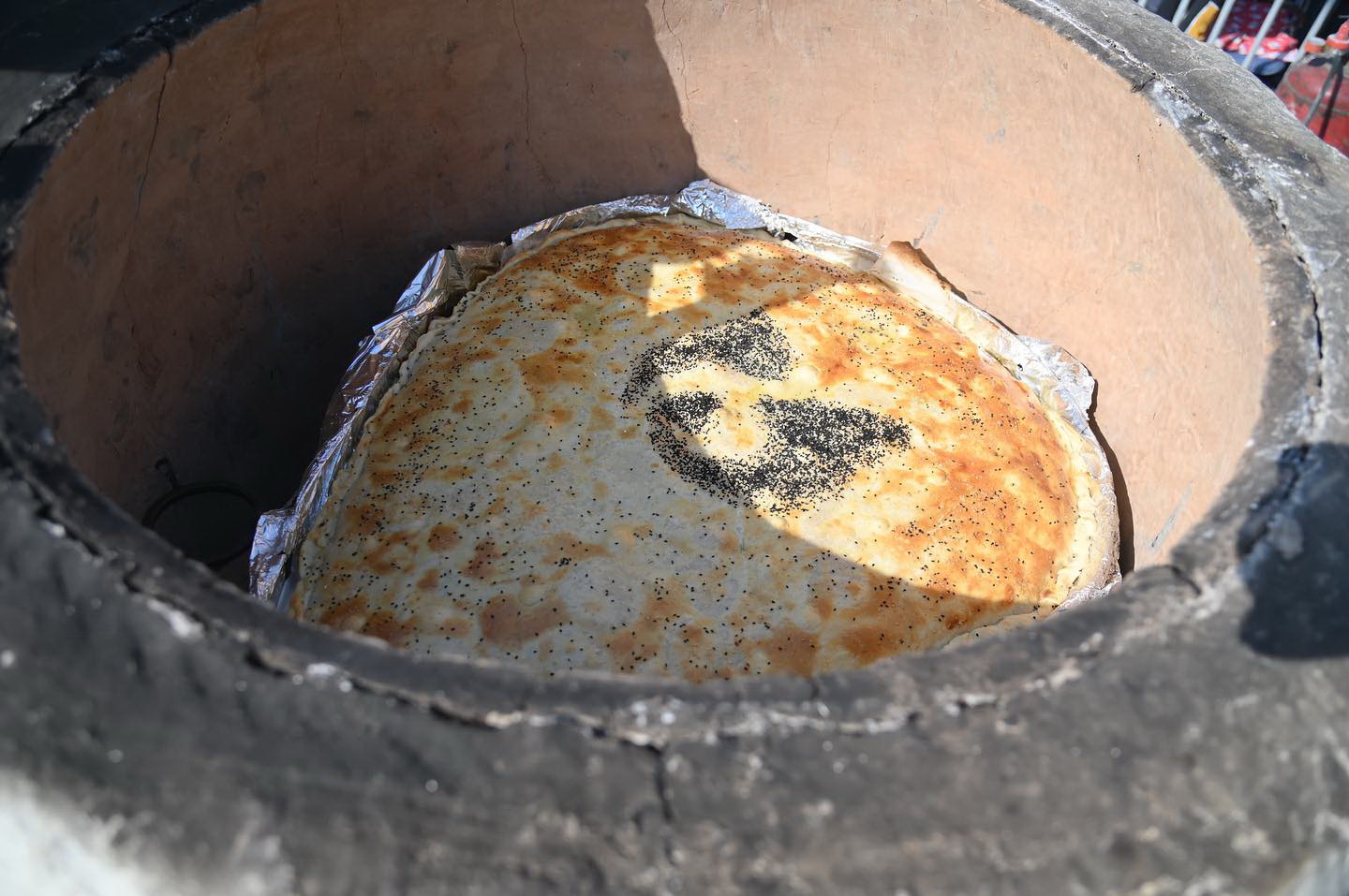 Шымкентте алып самса пісірілді