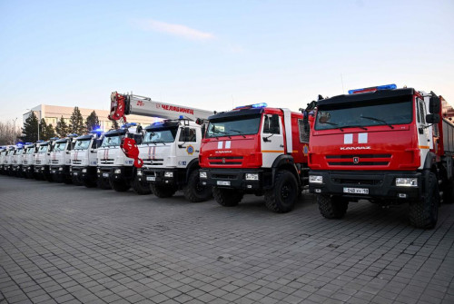Абай облысының құтқарушыларына 20 техника берілді