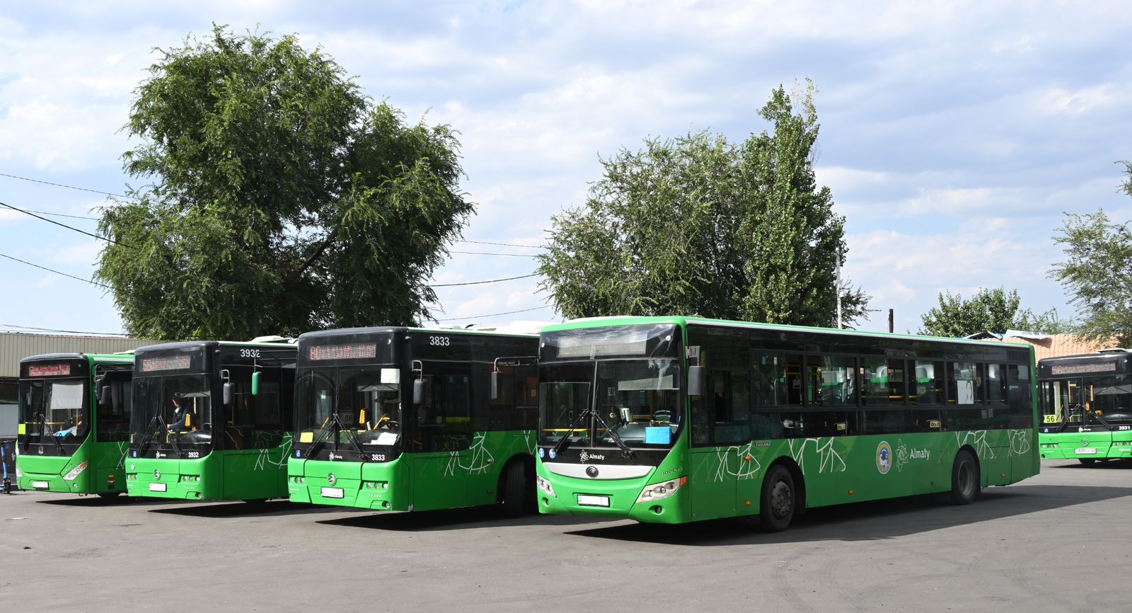 Алматыда биыл 800 экологиялық автобус сатып алынады