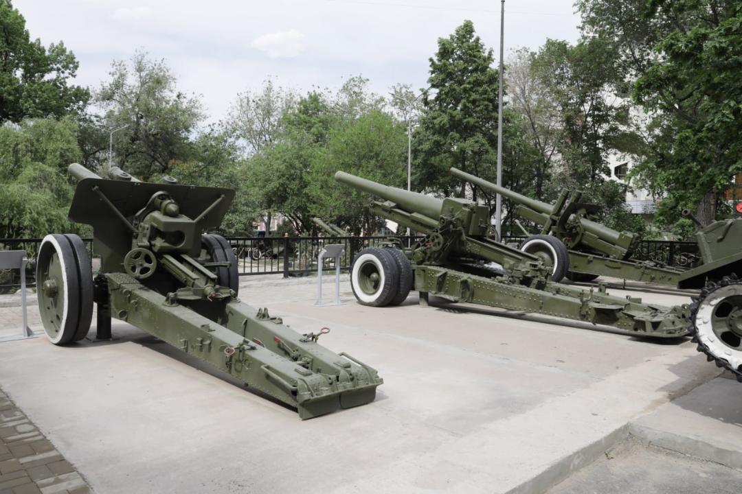 Алматыда ашық аспан астындағы әскери техника мұражайы ашылды