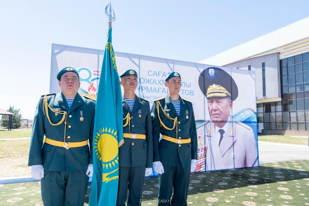 Талдықорғандағы көшеге Кеңес Одағының Батыры Сағадат Нұрмағанбетовтің есімі берілді