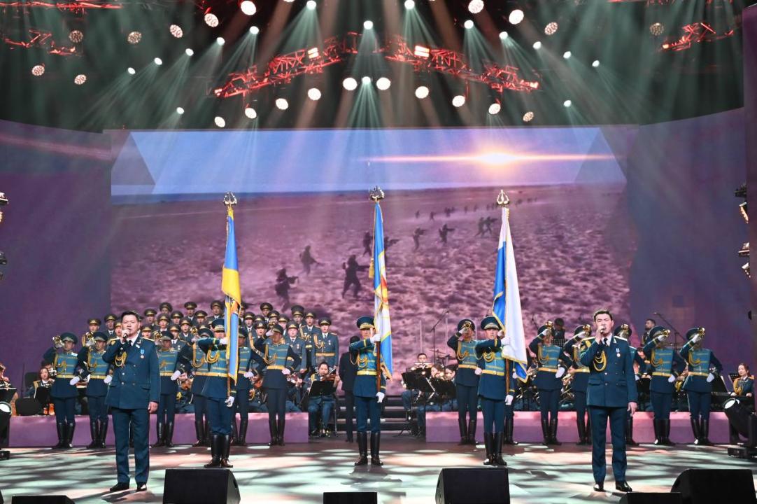 Елордада «Қазақ даласы – Жеңістің алтын бесігі» атты мерекелік концерт өтті