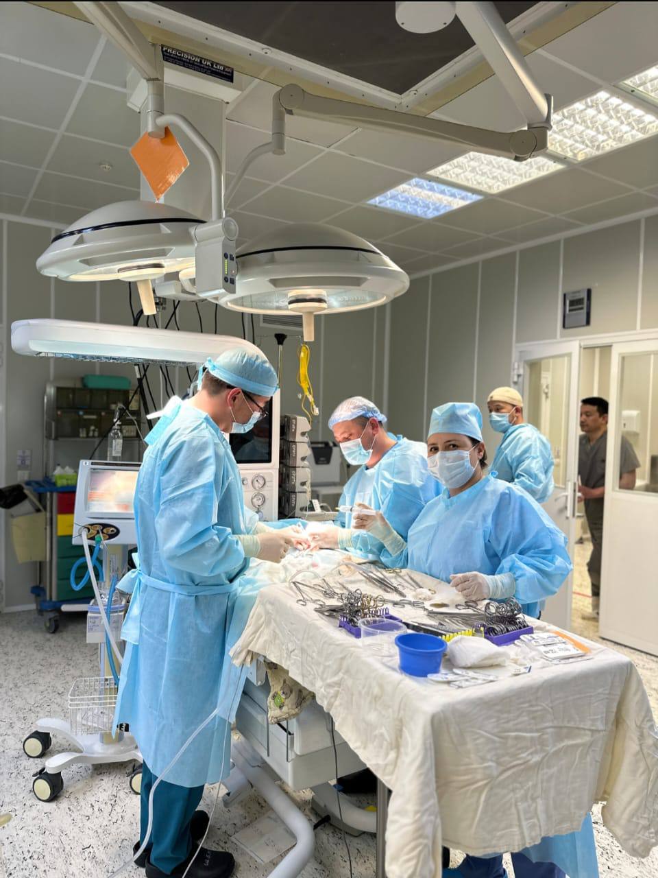 Бір келі салмақтағы сәбидің жүрегіне күрделі ота жасалды