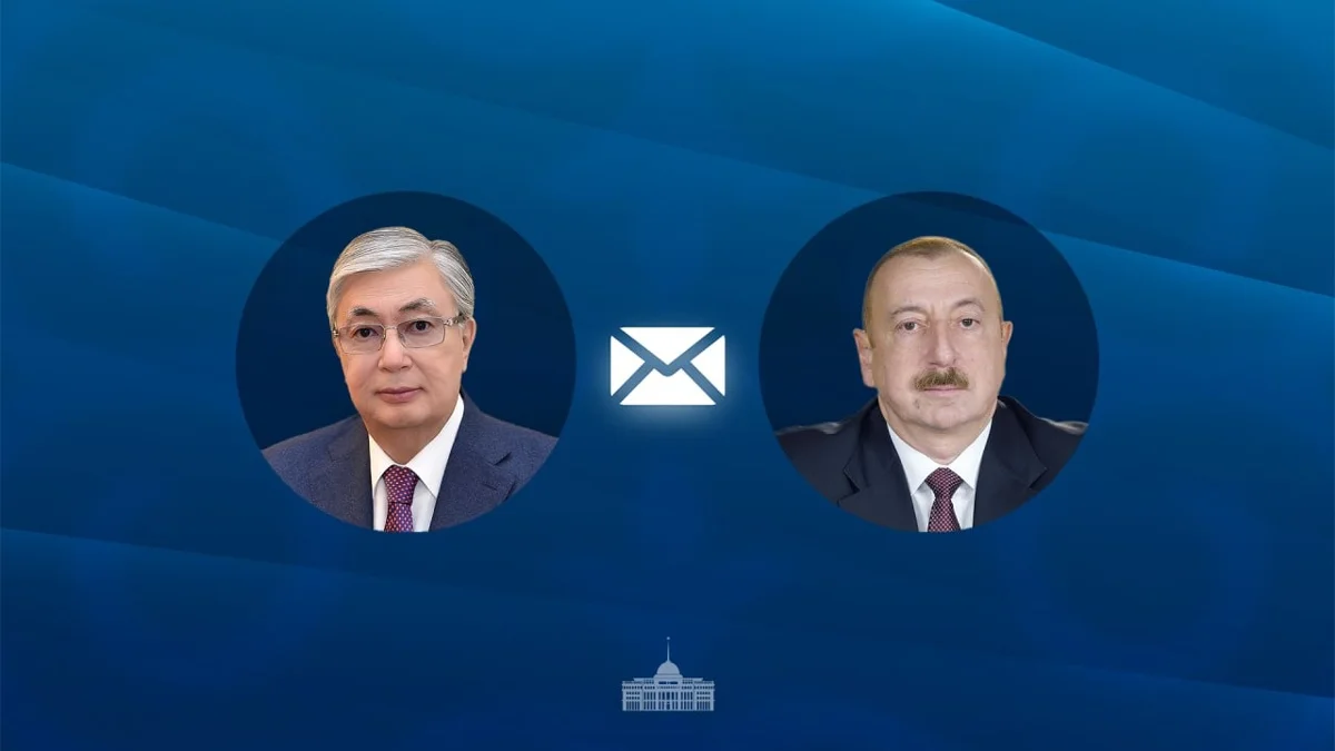 Мемлекет басшысы Әзербайжан Президентіне құттықтау жеделхатын жолдады