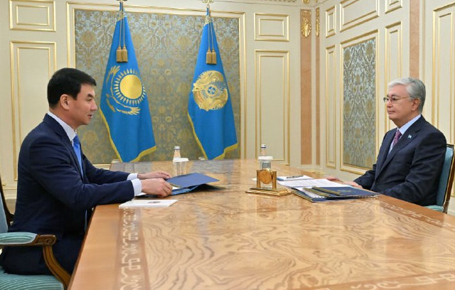 Президент Алматы қаласының жаңадан тағайындалған әкімін қабылдады