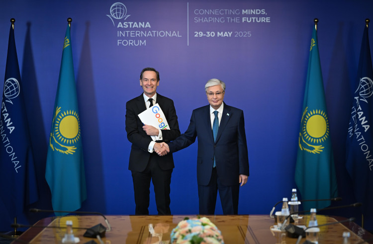 Мемлекет басшысы Google компаниясының өкілін қабылдады