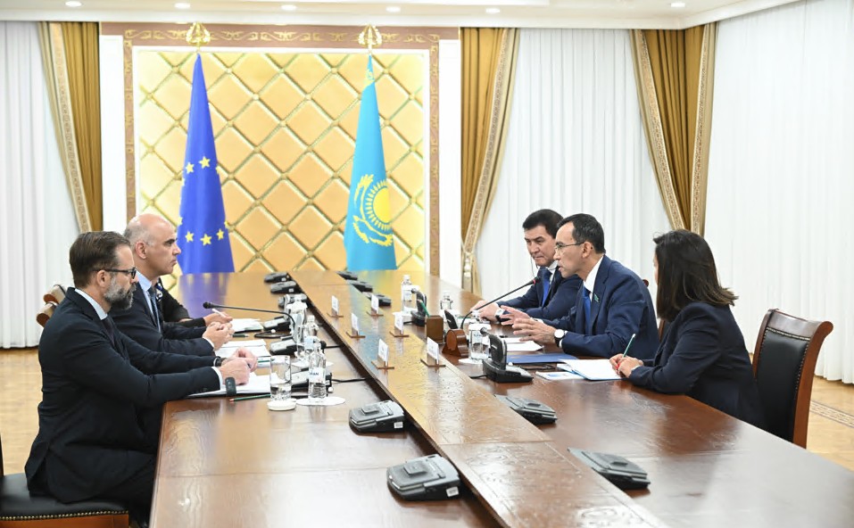 Еуропа Кеңесінің Бас хатшысымен кездесті