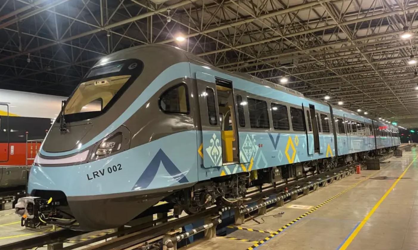 Елордаға LRT вагондары келді