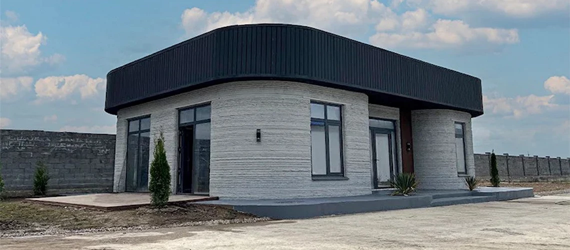 Құрылыс қалдығынан 3D-үй тұрғызды