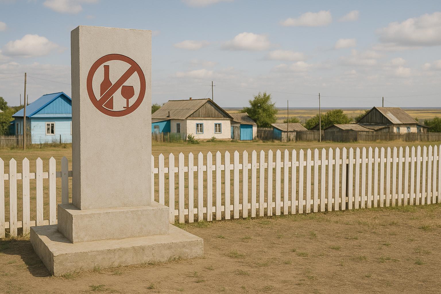 Шуйское ауылы ішімдіктен бас тартты